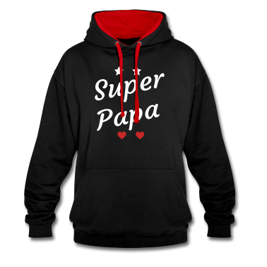 Geburtstagsgeschenk Vater Hoodie - Super Papa Geburtstagsgeschenk Vatertag