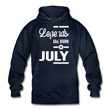 Geburtstagsgeschenk Vater Hoodie - Juli Geburtstagsgeschenk Legenden werden im Juli geboren