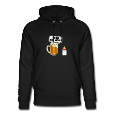 Geburtstagsgeschenk Vater Hoodie - bier ich bin dein vater