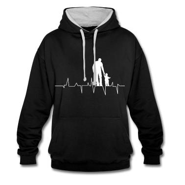 Geburtstagsgeschenk Vater Hoodie - Vater und Tochter