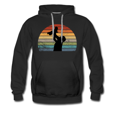 Geburtstagsgeschenk Vater Hoodie - Vater und Tochter