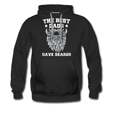 Geburtstagsgeschenk Vater Hoodie - Vater Bart bärtig Vater mit Bart