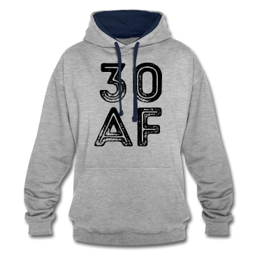 Geburtstagsgeschenk Vater Hoodie - 30 AF lustiges Geburtstagsgeschenk Jubiläum