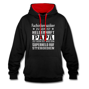 Geburtstagsgeschenk Vater Hoodie - Fachinformatiker und Vater