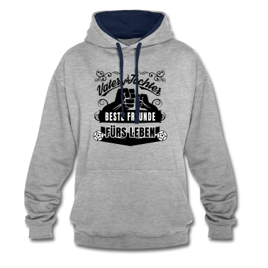 Geburtstagsgeschenk Vater Hoodie - Vater und Tochter Geschenk