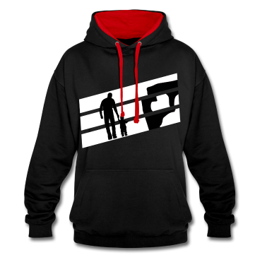 Geburtstagsgeschenk Vater Hoodie - Vater und Tochter