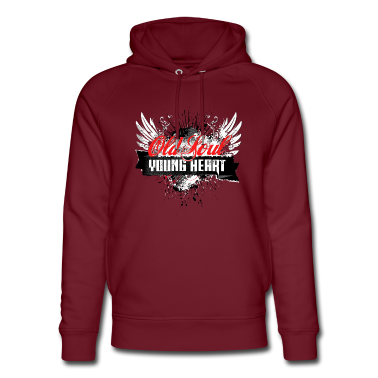 Geburtstagsgeschenk Vater Hoodie - Alte Seele, junges Herz, Geburtstagsgeschenk
