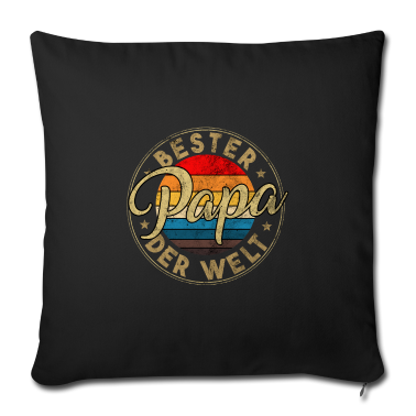 Geburtstagsgeschenk Vater Kissenbezug - Bester Papa der Welt Geburtstagsgeschenk Vater