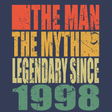 Motiv Geboren 1998 The Man The Myth Geburtstag