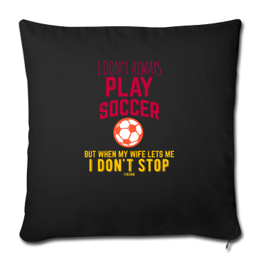 Geburtstagsgeschenk Vater Kissenbezug - Fußball Vater Geburtstagsgeschenk Ehemann