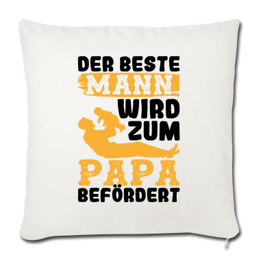 Geburtstagsgeschenk Vater Kissenbezug - Mann wird zum Papa befördert Vater Loading Ich
