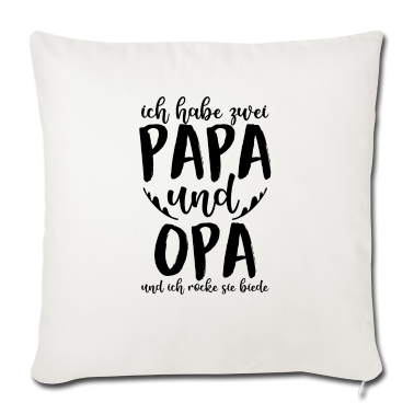 Geburtstagsgeschenk Vater Kissenbezug - Vater Großvater Papa Opa Geburtstagsgeschenk