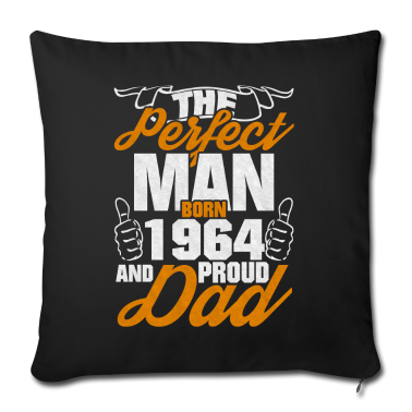Geburtstagsgeschenk Vater Kissenbezug - Perfekte Mann 1964 Geboren Stolzer Papa Geschenk