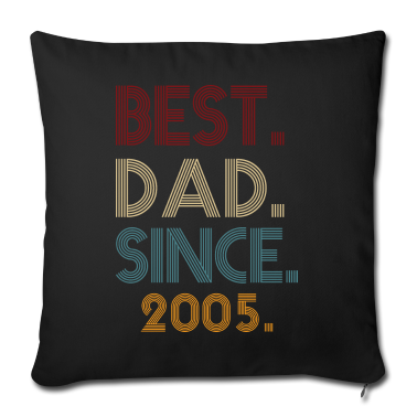 Geburtstagsgeschenk Vater Kissenbezug - Bester Vater seit 2005, 16. Geburtstagsgeschenk