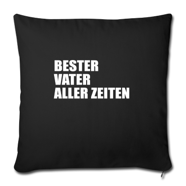 Geburtstagsgeschenk Vater Kissenbezug - Bester Vater Dad Geschenk