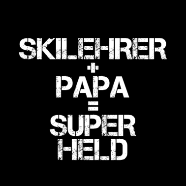Motiv Skilehrer Vater Papa Geschenk