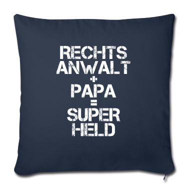Geburtstagsgeschenk Vater Kissenbezug - Rechtsanwalt Jurist Papa Vater Geschenk lustig