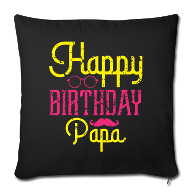 Geburtstagsgeschenk Vater Kissenbezug - Geburtstag Papa Geschenk