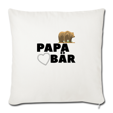 Geburtstagsgeschenk Vater Kissenbezug - Papa Bär Baer Stolzer Papa Vater Familie