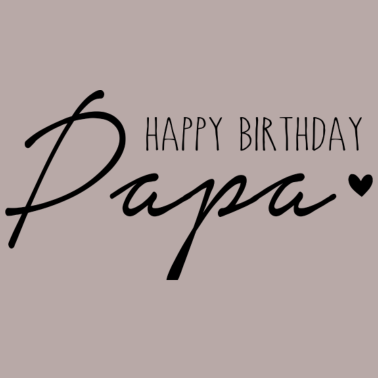 Motiv Happy Birthday, Papa