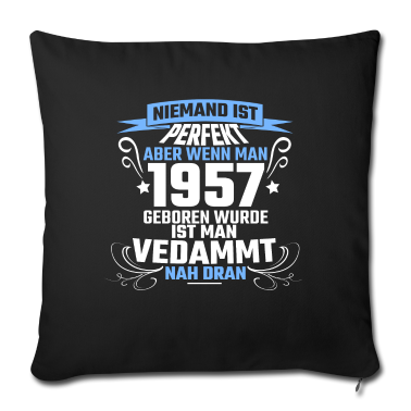 Geburtstagsgeschenk Vater Kissenbezug - 1957 Geburtstagsgeschenk