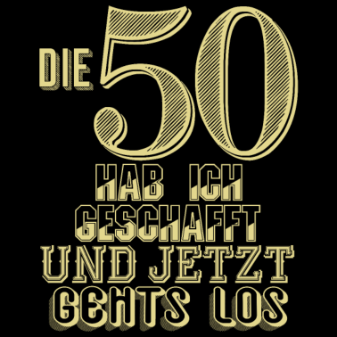 Motiv Geburtstagsgeschenk zum 50. Geburtstag