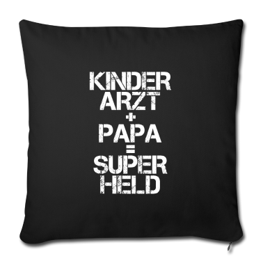 Geburtstagsgeschenk Vater Kissenbezug - Kinderarzt Arzt Papa Vater Superheld Geschenk