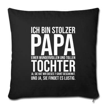 Geburtstagsgeschenk Vater Kissenbezug - Herren Geburtstagsgeschenk Papa