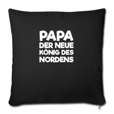 Geburtstagsgeschenk Vater Kissenbezug - Papa König Des Nordens