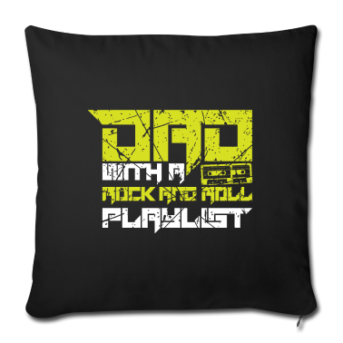 Geburtstagsgeschenk Vater Kissenbezug - Papa und Rock and Roll