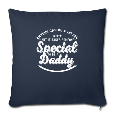 Geburtstagsgeschenk Vater Kissenbezug - Jeder kann Vater sein