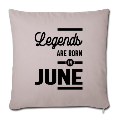 Geburtstagsgeschenk Vater Kissenbezug - Geburtstagsgeschenk-Legenden werden im Juni geboren