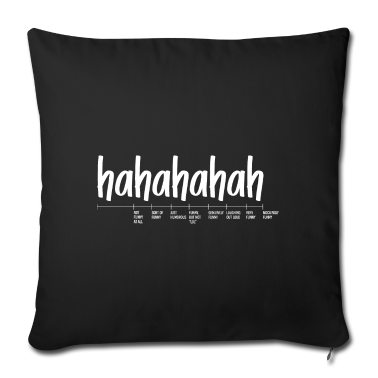 Geburtstagsgeschenk Vater Kissenbezug - Hahaha Maßstab Geschenk