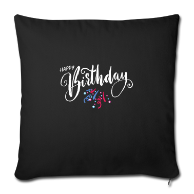 Geburtstagsgeschenk Vater Kissenbezug - Happy birthday Geburtstagsgeschenk