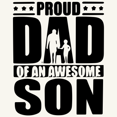 Motiv Vater Sohn Stolzer Vater Vater Vatertagsgeschenk