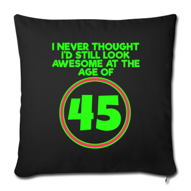 Geburtstagsgeschenk Vater Kissenbezug - 45. Geburtstagsgeschenk Geburtstagsgeschenkparty