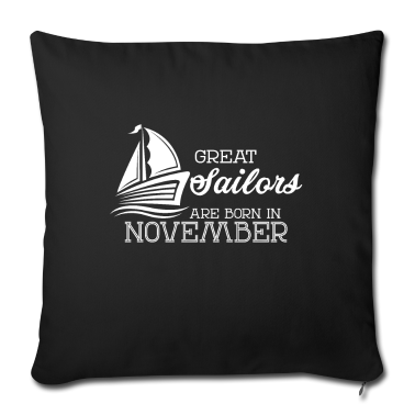 Geburtstagsgeschenk Vater Kissenbezug - Matrosen November Geburtstagsgeschenk
