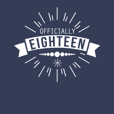 Motiv Offiziell achtzehn Geburtstagsgeschenke