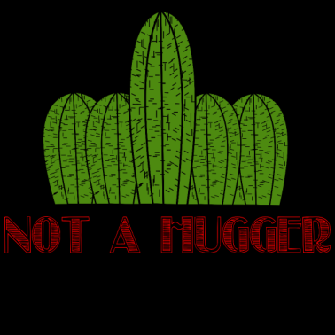 Motiv Geburtstagsgeschenk Keine Klette. Nicht Kuscheln