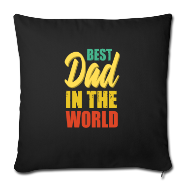 Geburtstagsgeschenk Vater Kissenbezug - Bester Vater der Welt - Größter Vater