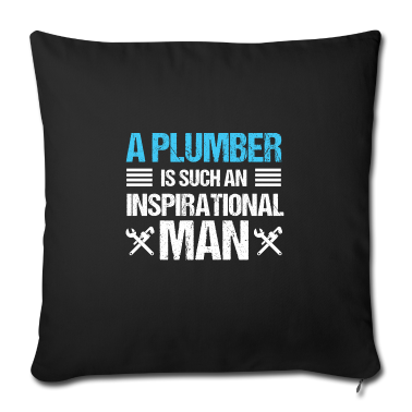 Geburtstagsgeschenk Vater Kissenbezug - Klempner Inspirational Man Plumbing Geburtstagsgeschenk