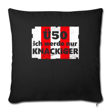 Geburtstagsgeschenk Vater Kissenbezug - Ü50 Jahre Geburtstagsgeschenk