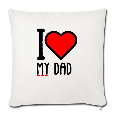 Geburtstagsgeschenk Vater Kissenbezug - Ich liebe meinen Vater, den besten Vater der Welt <