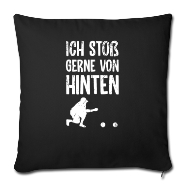 Geburtstagsgeschenk Vater Kissenbezug - Boule Boccia Botscha Boulekugeln Geschenkidee