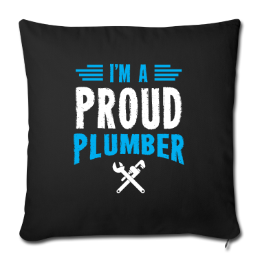 Geburtstagsgeschenk Vater Kissenbezug - Stolz Klempner Klempner Geburtstagsgeschenk