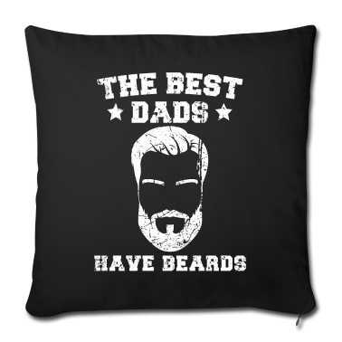 Geburtstagsgeschenk Vater Kissenbezug - Vater Bart bärtig Vater mit Bart