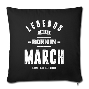 Geburtstagsgeschenk Vater Kissenbezug - März Geburtstagsgeschenk Legenden werden im März geboren