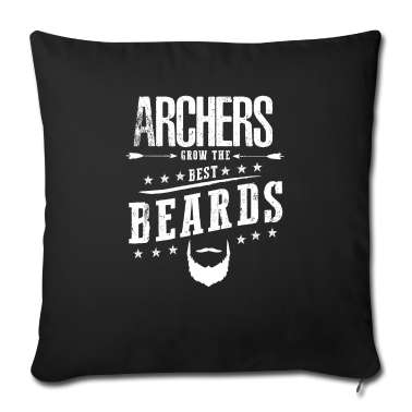 Geburtstagsgeschenk Vater Kissenbezug - Bart Bogenschütze Geschenk Geburtstagsgeschenk