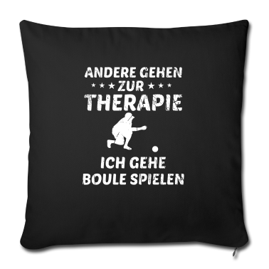 Geburtstagsgeschenk Vater Kissenbezug - Boule Boccia Botscha Boulekugeln Geschenkidee
