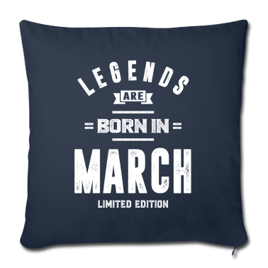 Geburtstagsgeschenk Vater Kissenbezug - März Geburtstagsgeschenk Legenden werden im März geboren
